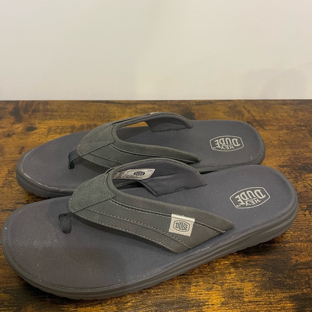Hey dude flip flops.